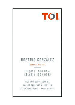 Tarjetas de Presentación