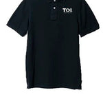 Playera Polo Negra Mujer