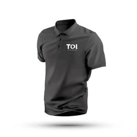 Playera Polo Gris Mujer