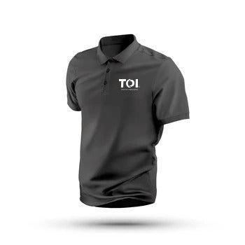 Playera Polo Gris Mujer