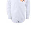 Camisa Oxford Blanco Hombre